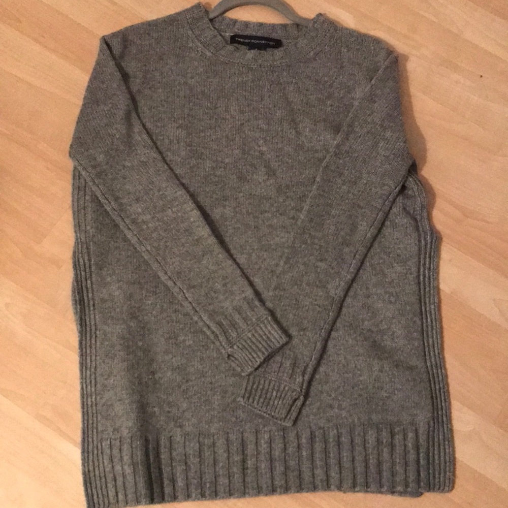 Grey cashmere blend sweater